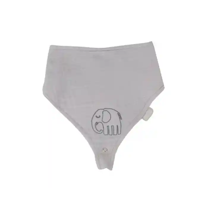 Emzik Askılı Müslin Önlük 837 Gri