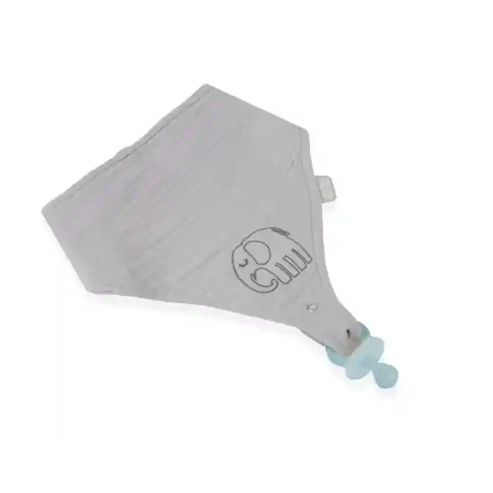 Emzik Askılı Müslin Önlük 837 Gri