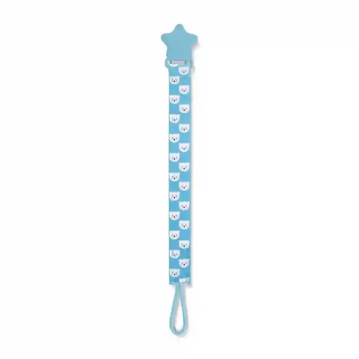 Emzik Tutacağı Desenli 427 Mavi Ayıcık