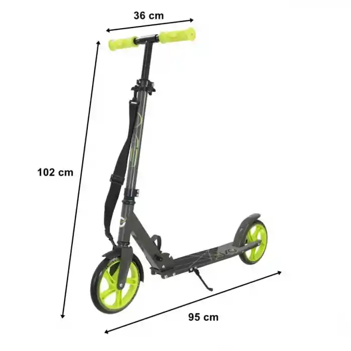 Flexi Max 2 Tekerlekli Scooter Yeşil