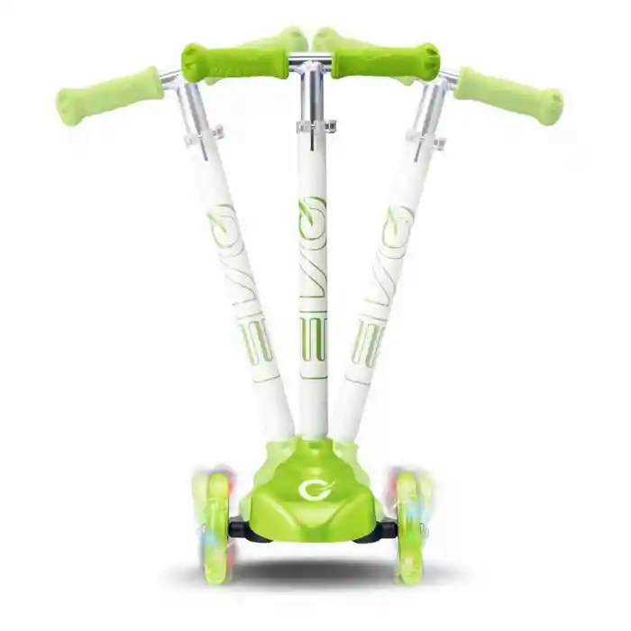 EVO SCOOTER 3TKR IŞIKLI MAX 50KG YEŞİL