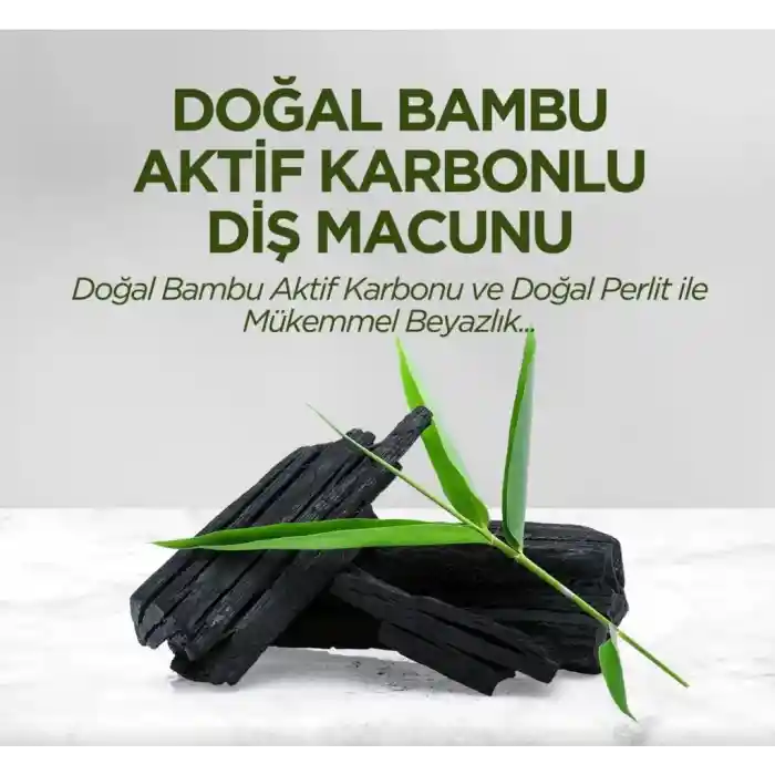 Doğal Bambu Karbonlu Diş Macunu 90 Gr