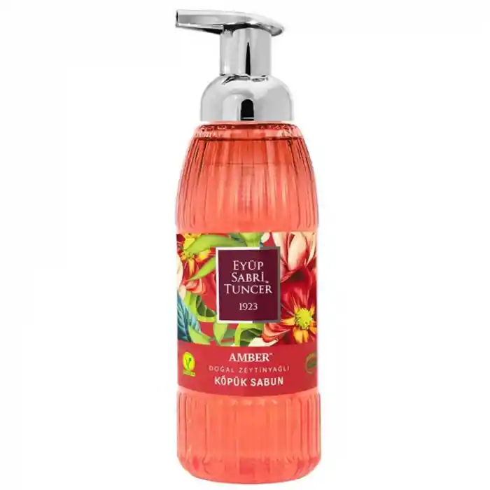 Doğal Zeytinyağlı Köpük Sabun 500 ml Amber