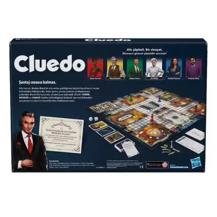 F6420 NessiWorld Gaming - Cluedo +8 yaş