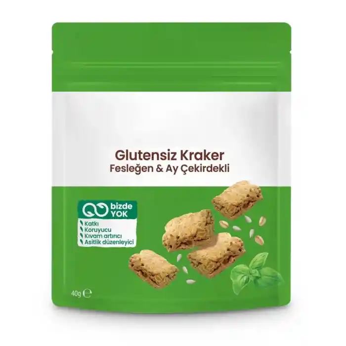 Fesleğenli Ayçekirdekli Kraker 40 Gr