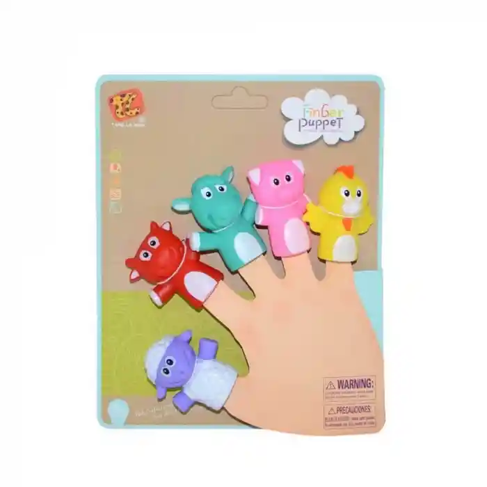 Finger Puppet Hayvan Figürlü Parmak Kuklası