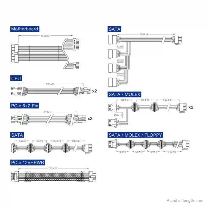 FSP HYDRO G PRO 1200W 80+GOLD 12cm FANLI POWER SUPPLY HG2-1200