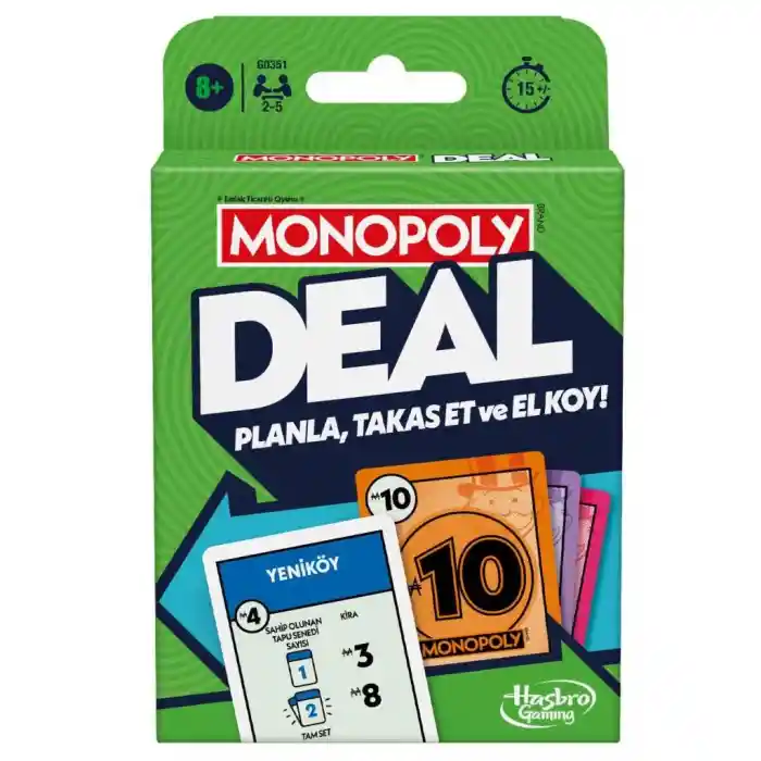 G0351 Monopoly Deal Kart Oyunu