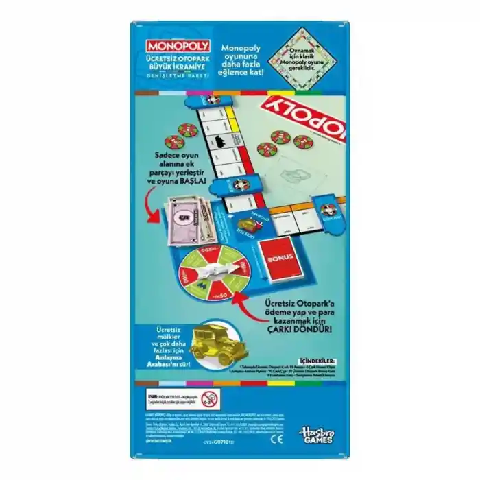 G0718 Ücretsiz Otopark İkramiyesi - Genişletme Paketi