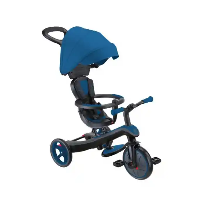 Globber Explorer 4in1 Trike Bisiklet Kraliyet Mavisi