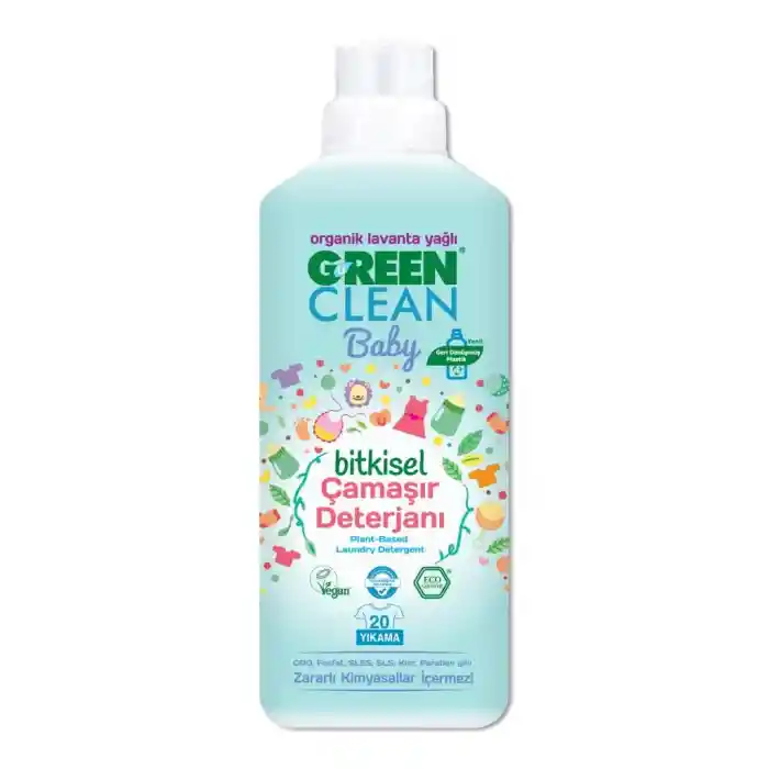 Baby Bitkisel Çamaşır Deterjanı 1000 ml (20 Yıkama)