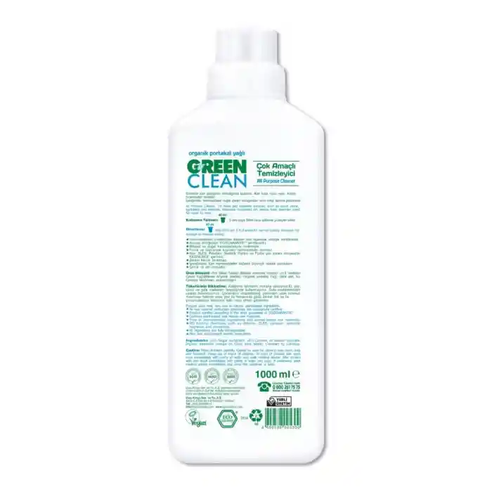 Bitkisel Çok Amaçlı Temizleyici 1000 ml
