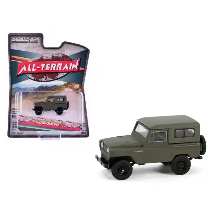 1/64 All-Terrain Series 16- 1962 Patrol Matt Olive Green