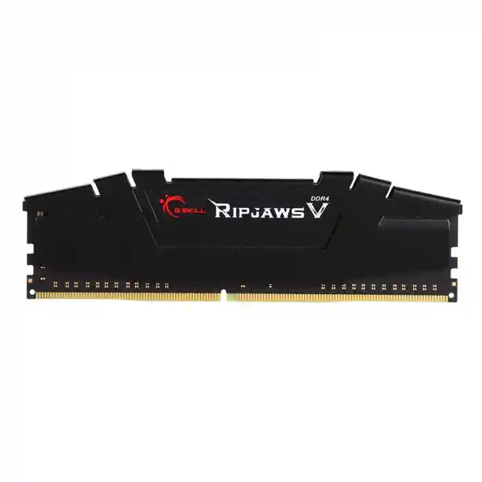 GSKILL 8GB 3200MHZ DDR4 RIPJAWS V SIYAH SOĞUTUCULU F4-3200C16S-8GVKB PC RAM