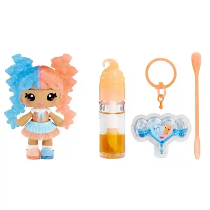 Gwen Gummybear Bebeği ve Dudak Parlatıcısı Gizemli Renk Serisi