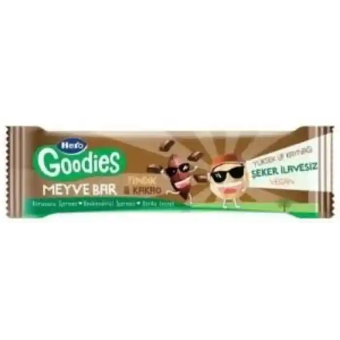 Hero Goodies Findık Kakao Meyve Bar 30 Gr
