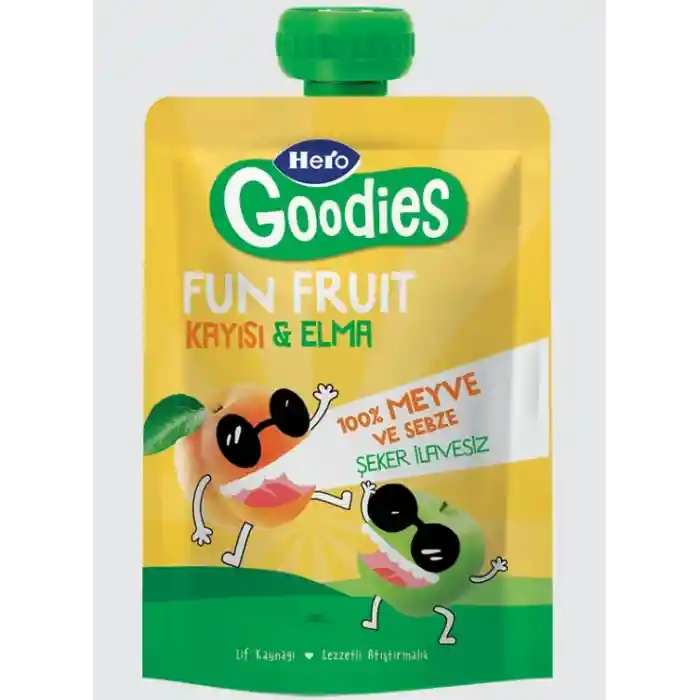 Hero Goodies Kayısı Elma Havuç 100 Gr