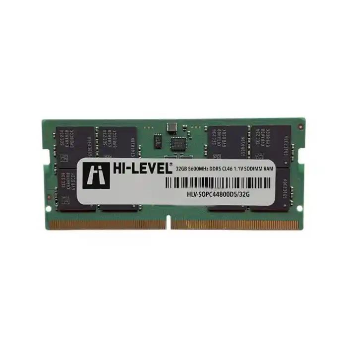 HI-LEVEL 32GB 5600MHz DDR5 1.1V HLV-SOPC44800D5/32G NOTEBOOK RAM