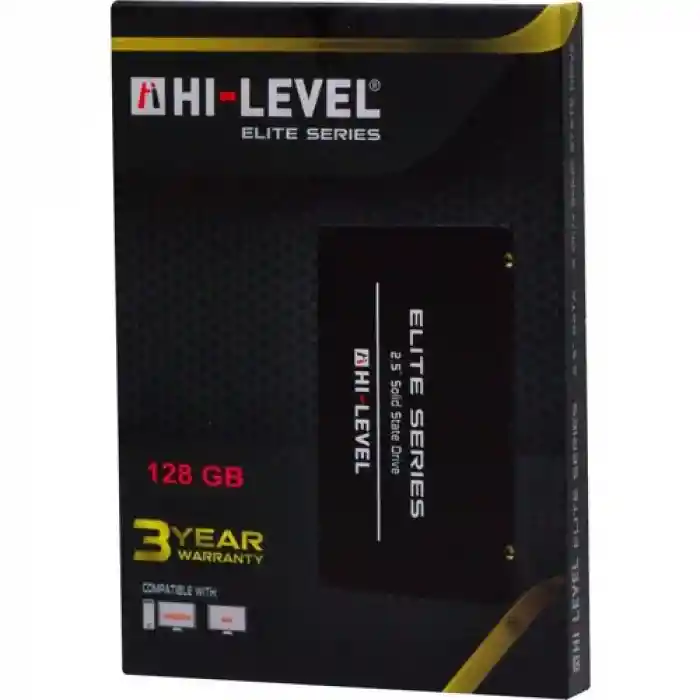 HI-LEVEL ELITE SERIES 128GB 560/540MB/s 2.5 SSD HLV-SSD30ELT/128G