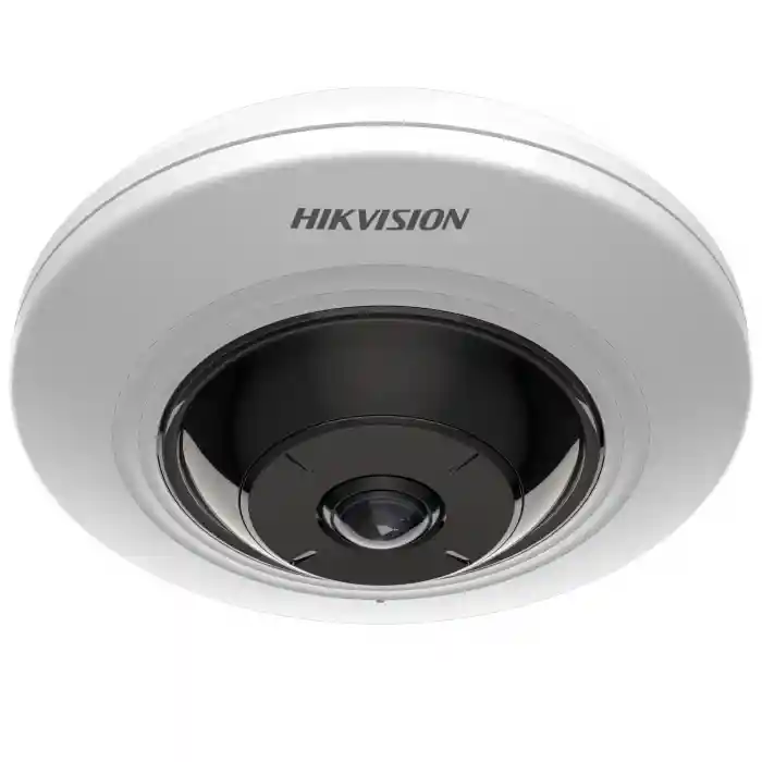 HIKVISION DS-2CD3956G2-ISU 5MP FISHEYE DAHİLİ SESLİ  1.05MM M12 LENS CMOS 8MT BLC, ROI, 3D DNR IP DOME KAMERA