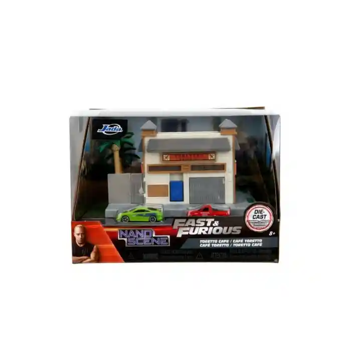 Hızlı & Öfkeli Toretto´s Café Nano Sahne Diaroma Modellemesi