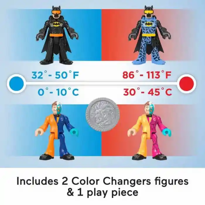 HMX60 Imaginext® DC Color Changers Temel Figür Seti