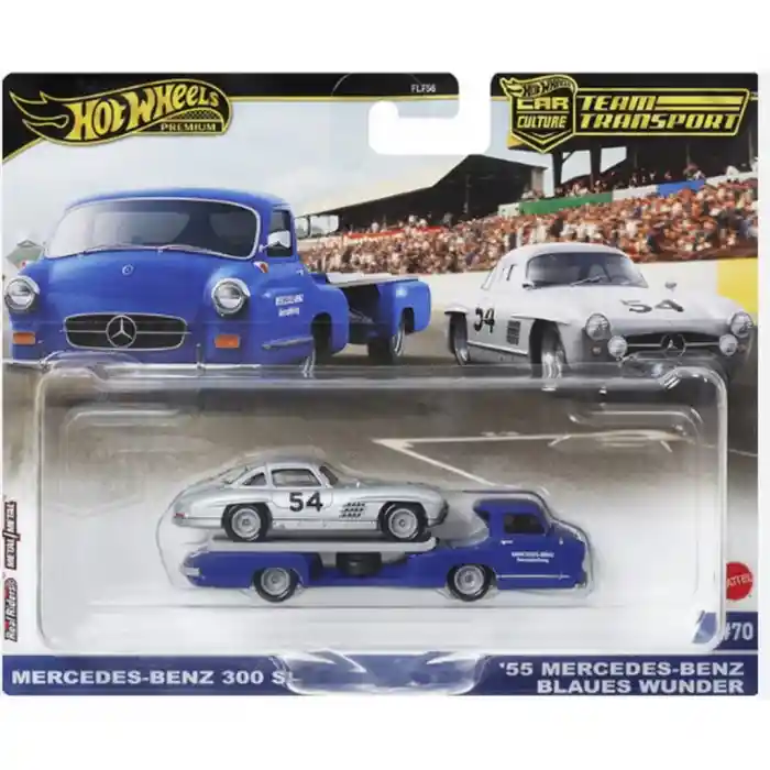 Team Transport Mercedes Benz 300 SL 55 Blaues Wund HRV48