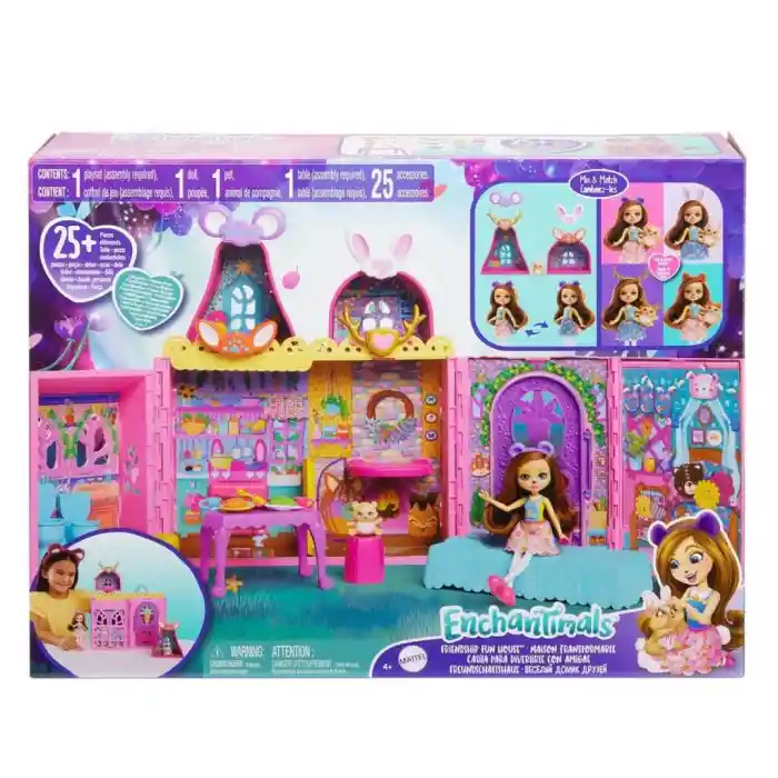 HXL53 Ana Karakter Bebekler Evi