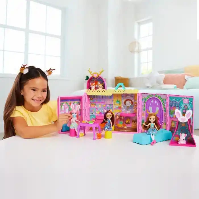 HXL53 Ana Karakter Bebekler Evi