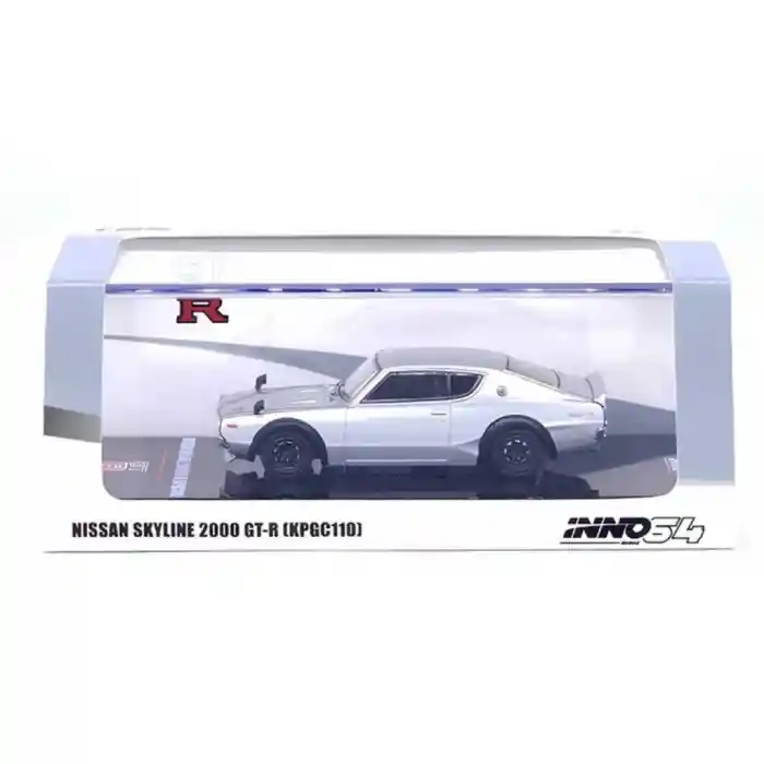 Inno 1:64 Nissan Skyline Silver 200 GT-R