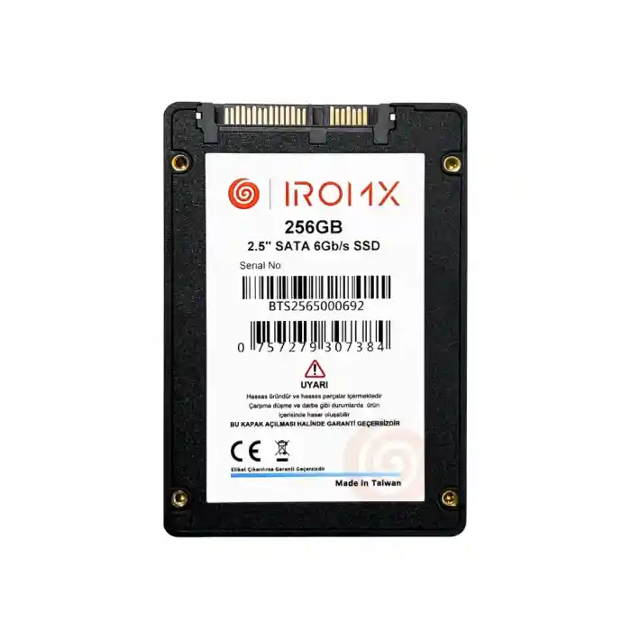 IROMX 256GB 540/460MB/s 2.5 SATA 3.0 SSD IR256GS3