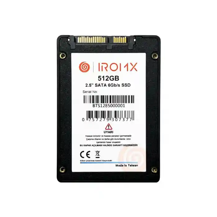IROMX 512GB 500/480MB/s 2.5 SATA 3.0 SSD IR512GS3