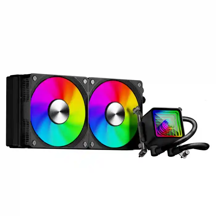 IROMX BTL-24SSF 240MM LGA1700/AM5 SOKET SIVI SOĞUTMALI CPU FAN RGB