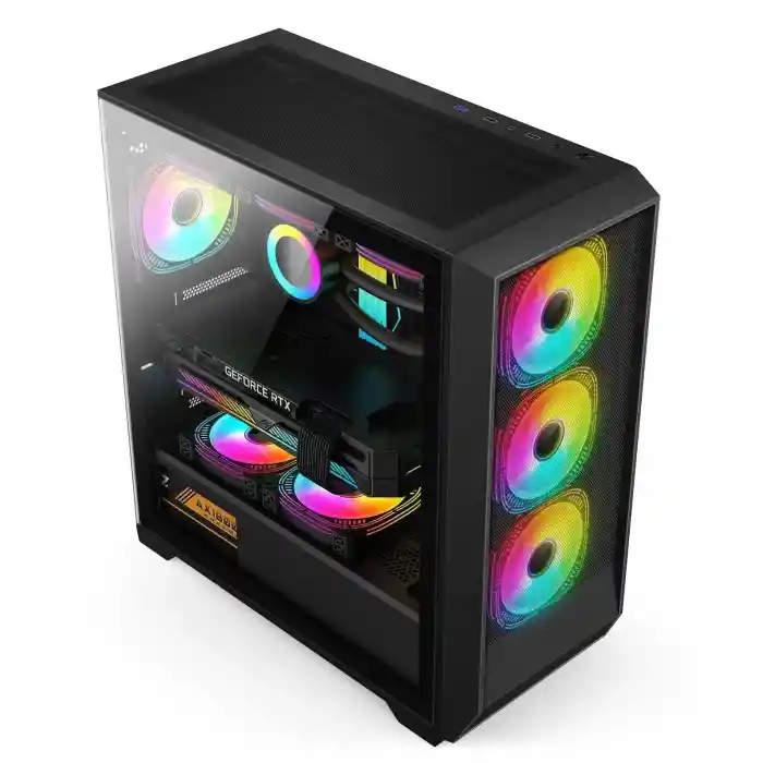 IROMX ORENDA BTX-50G3 500W 4x12CM ARGB FAN ATX 2xUSB2.0/1xUSB3.0 360MM SOĞUTUCU DESTEKLİ SİYAH KASA