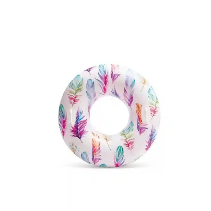 ISC58263 Intex Tutmaçlı Desenli Simit 97 cm