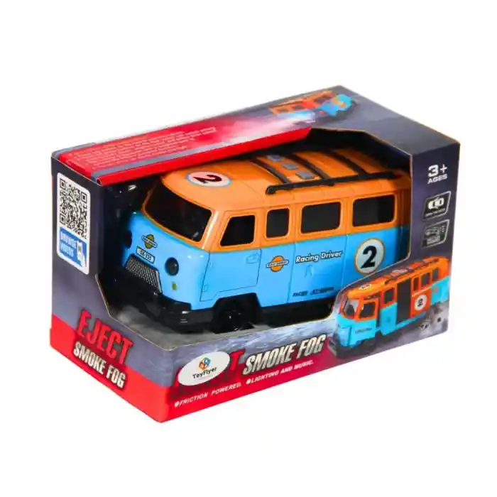 Işıklı Sesli Duman Çıkaran Sürtmeli NessiWorldbüs LDP-2A