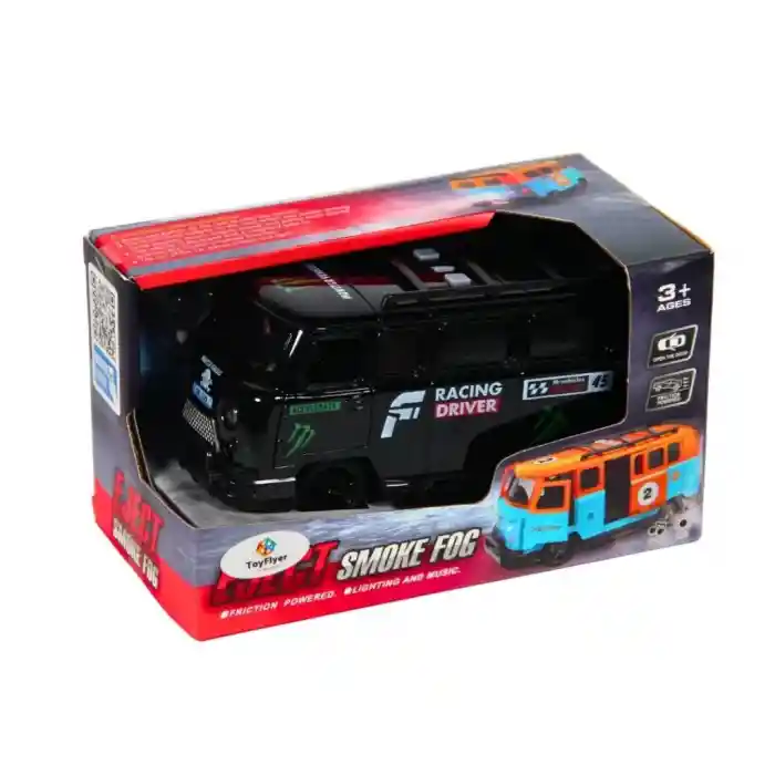 Işıklı Sesli Duman Çıkaran Sürtmeli NessiWorldbüs LDP-2A