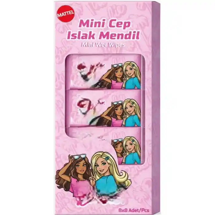 Islak Mini Cep Mendili 8li