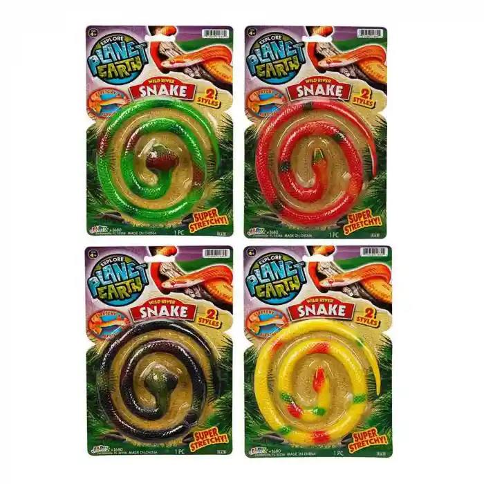 Jaru Planet Earth Streç Esnek Yılan 1 adet