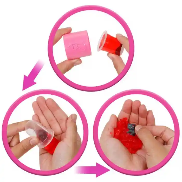 JFY68 NessiWorld Party Unboxed Glam Party Serisi - Kırmızı Elbiseli