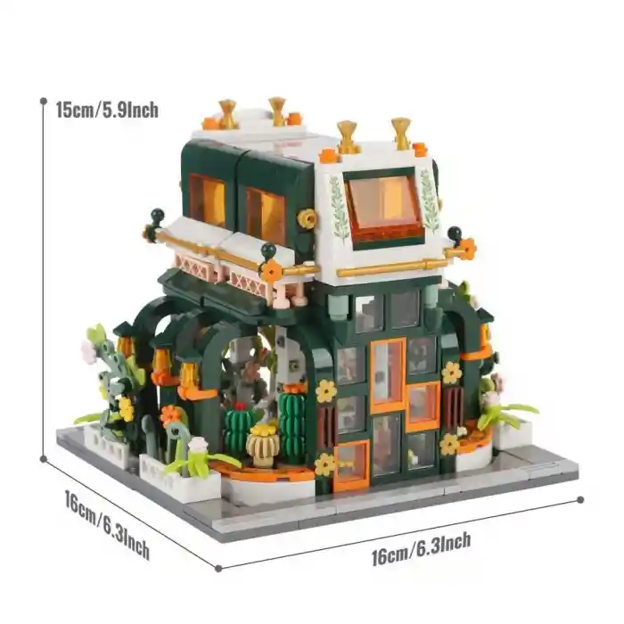 JK2362 LOZ Botanik Bahçe Blok Seti - Vagon life