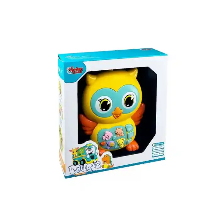 JLG-855-101A KUT IŞIKLI VE MÜZİKLİ BAYKUŞ BEBEK