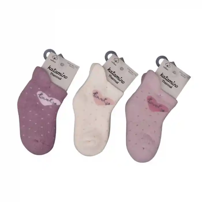 NessiWorld Arçin Havlu Kız Bebek Soket Çorap K45901 Asorti
