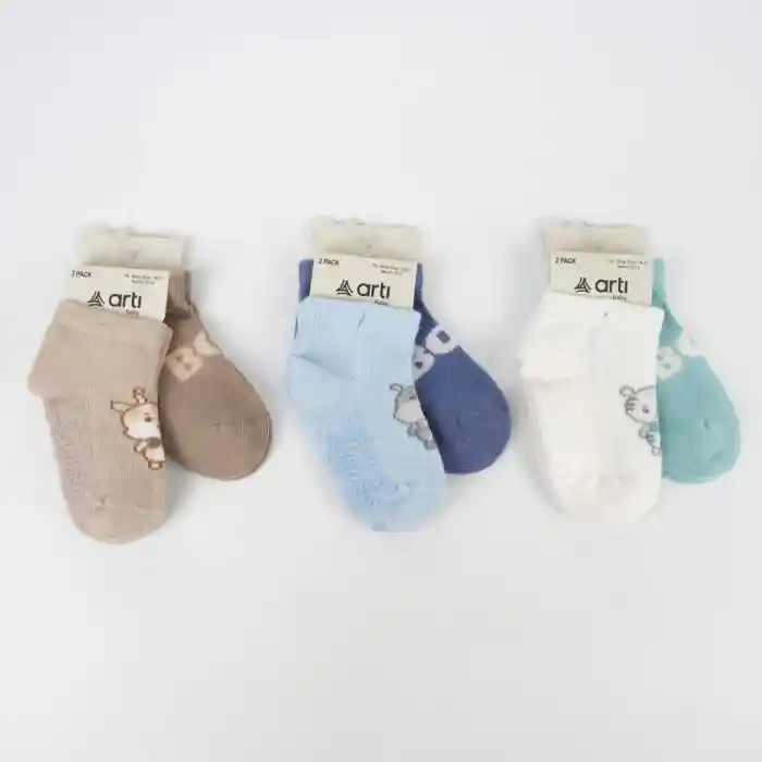 NessiWorld Aristo 2 Li Abs Erkek Bebek Patik Çorap K20406 (ADET FİYATIDIR)