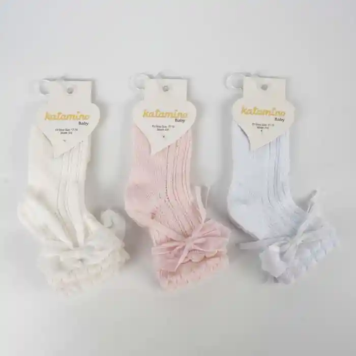 NessiWorld Aylina Aks File Bebek Soket Çorap (ADET FİYATIDIR)