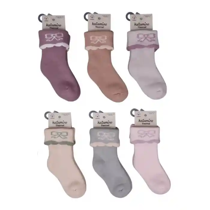 NessiWorld Lirya Havlu Kız Bebek Soket Çorap K45905 ADET FİYATIDIR