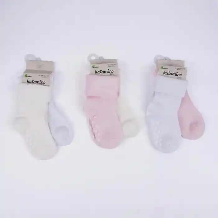 NessiWorld Monala Absli 2li Kız Modal Bebek Soket K44091 Asorti