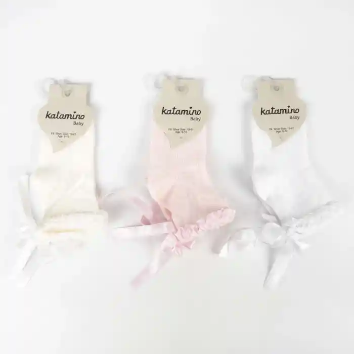 NessiWorld Oben Aks. Kız Bebek Soket Çorap K48019 Asorti