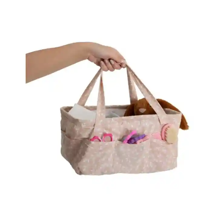 Katlamalı Anne & Bebek Organizer 795 Somon Çiçek