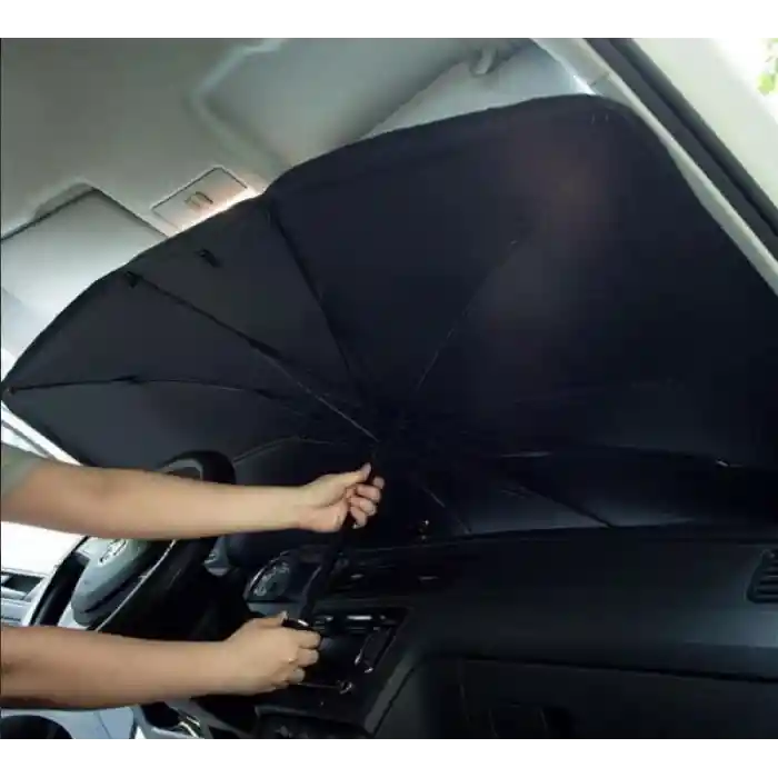Katlanabilir Araba Ön Cam Güneşliği Şemsiye